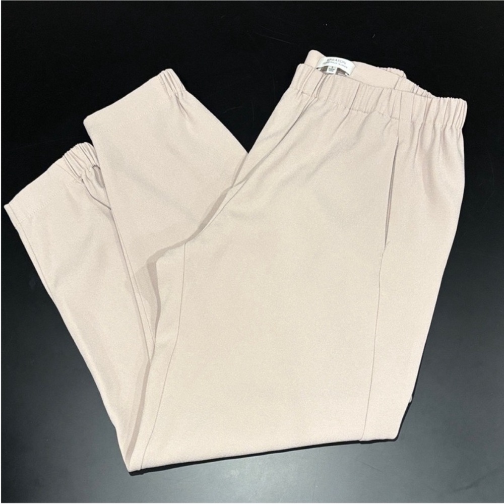 Babaton Aritzia Women's Soft Beige/Taupe Dexter Joggers pants Sz:S - Picture 3 of 9